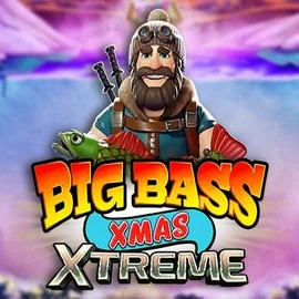 Slots logo of Big Bass Xmas Extreme from Pragmatic Play at LuckyWins Casino