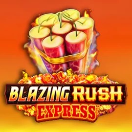 Blazing Rush Express casino game by AreaVegas – featured logo at LuckyWins Casino