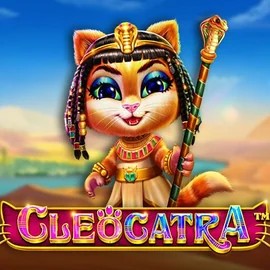 Cleocatra logo by Pragmatic Play at LuckyWins Casino