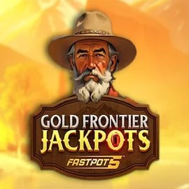 Gold Frontier Jackpots FastPot5 game by Yggdrasil – logo hosted on LuckyWins Casino