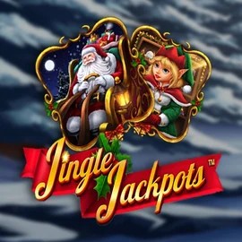 Try Jingle Jackpots slot by Dragon Gaming on luckywins-casino.eu – logo image