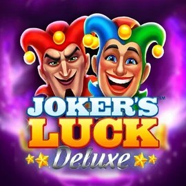 Jokers Luck Deluxe logo by Skywind Group at LuckyWins Casino