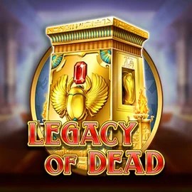Legacy of Dead game by Play'n GO – logo hosted on LuckyWins Casino