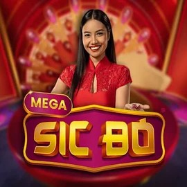 Mega Sic Bo slot logo by Pragmatic Play at LuckyWins Casino