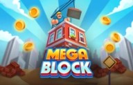 MegaBlock Game logo by InOut at LuckyWins Casino