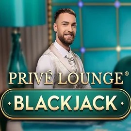Privé Lounge Blackjack game by Pragmatic Play – logo hosted on LuckyWins Casino