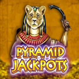 Pyramid Jackpots online game logo by King Show Games on luckywins-casino.eu