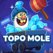 Topo Mole Game casino game by InOut – featured logo at LuckyWins Casino