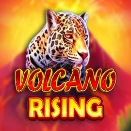 Volcano Rising game by RubyPlay – logo hosted on LuckyWins Casino