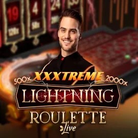 XXXtreme Lightning Roulette logo by Evolution LuckyWins Casino
